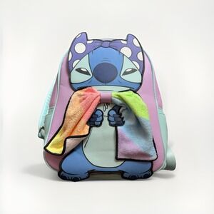 Loungefly Disney Stitch Laundry Rainbow Cape Mini Backpack